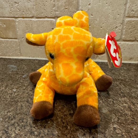 Ty Beanie Baby Twigs The Giraffe DOB May 19, 1995 - Picture 4 of 8